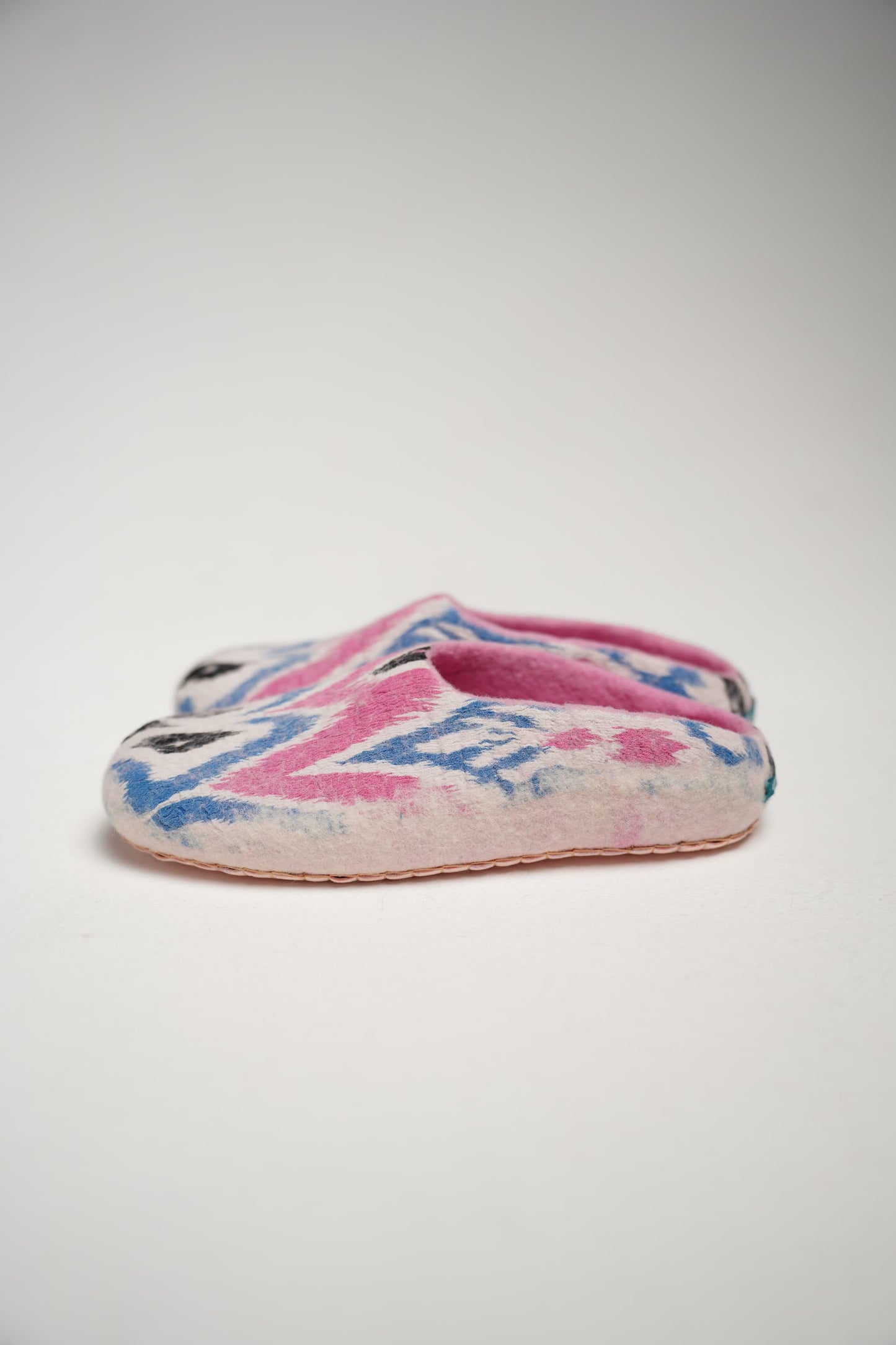 Ikat Pink Blue