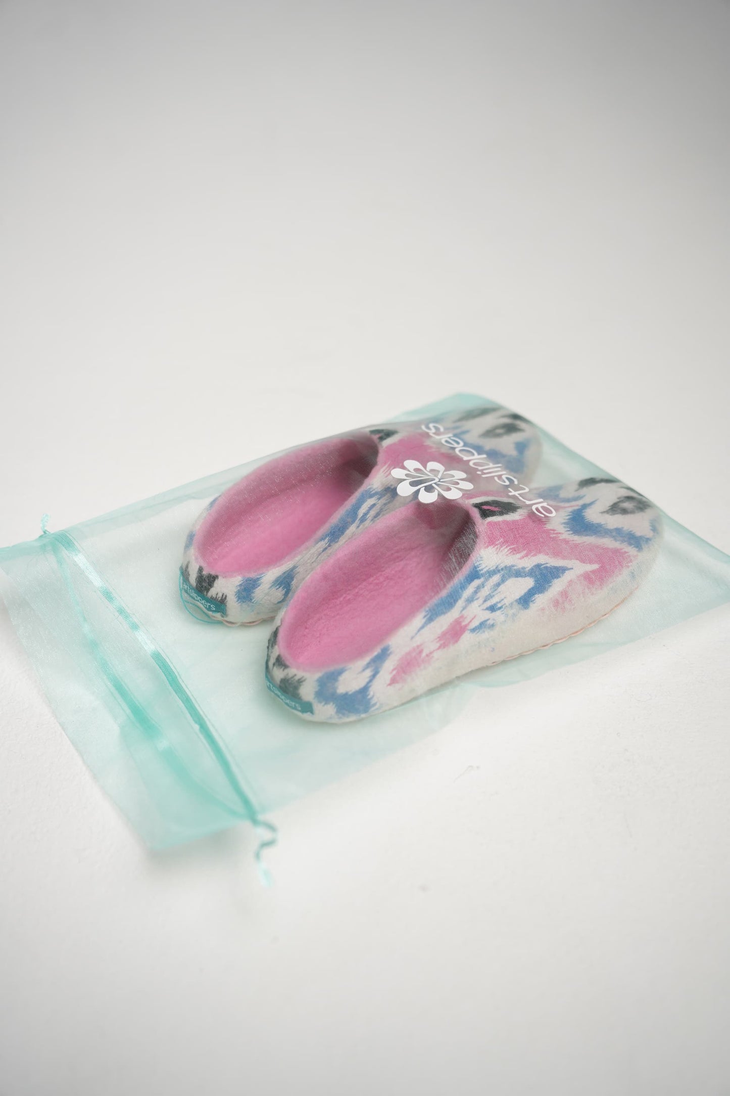 Ikat Pink Blue