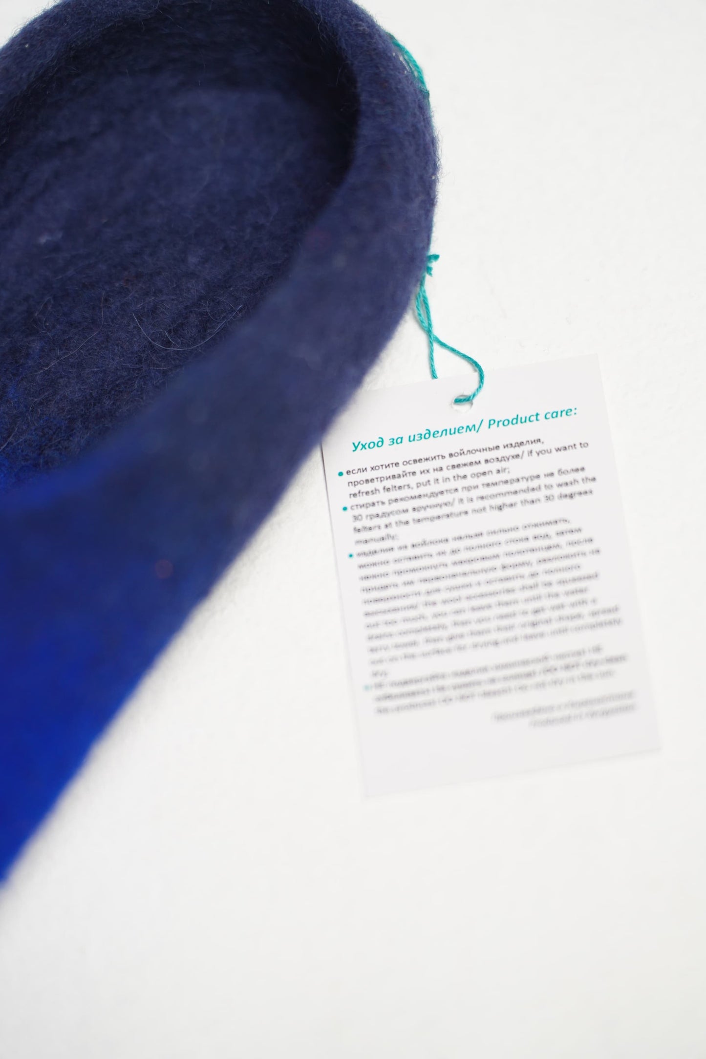 Blue Slippers