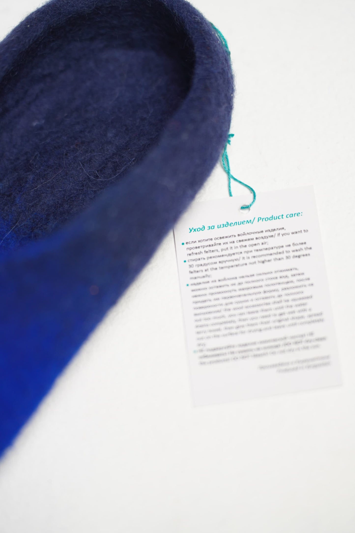 Blue Slippers