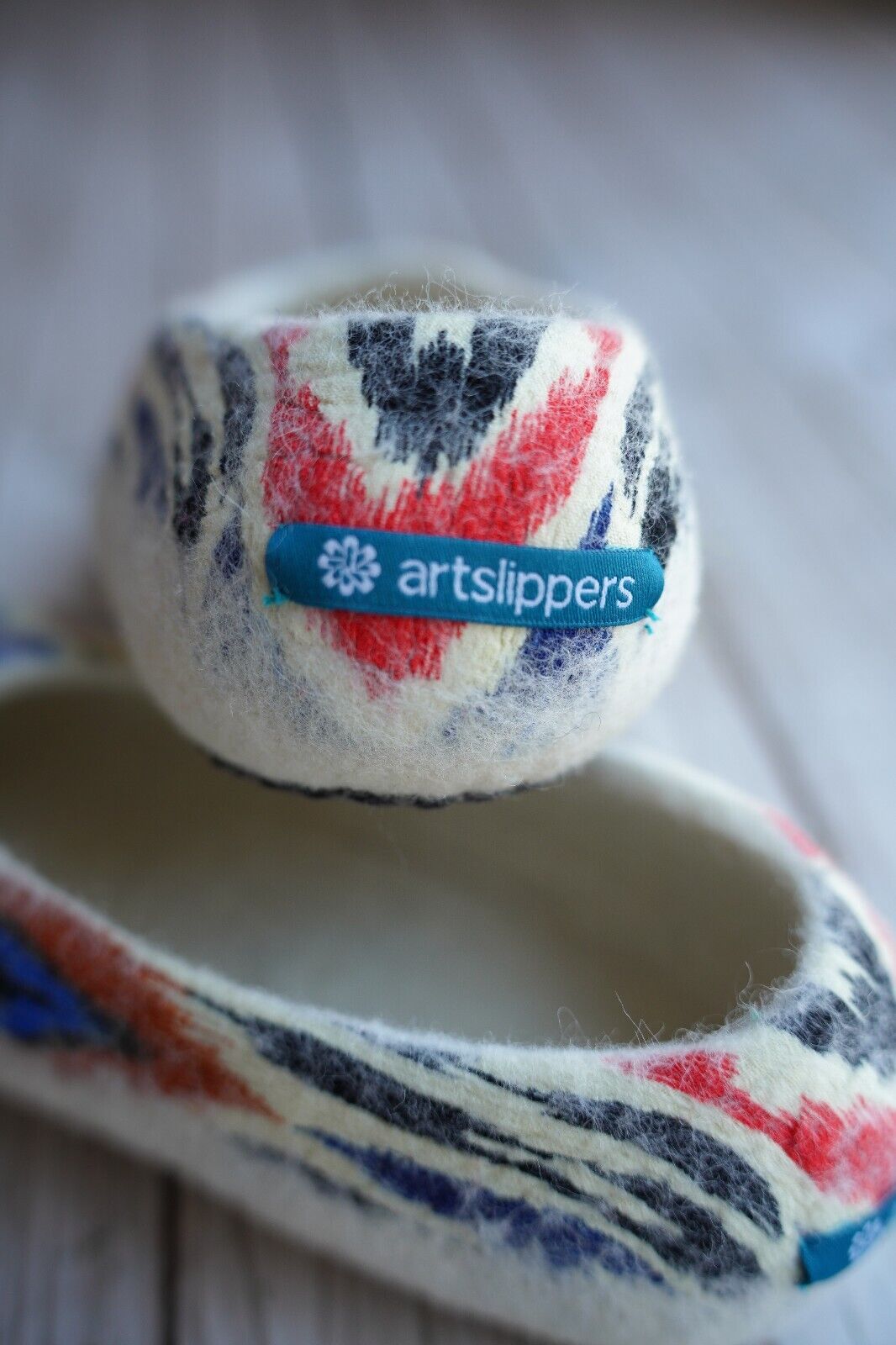 Ikat Blue Red
