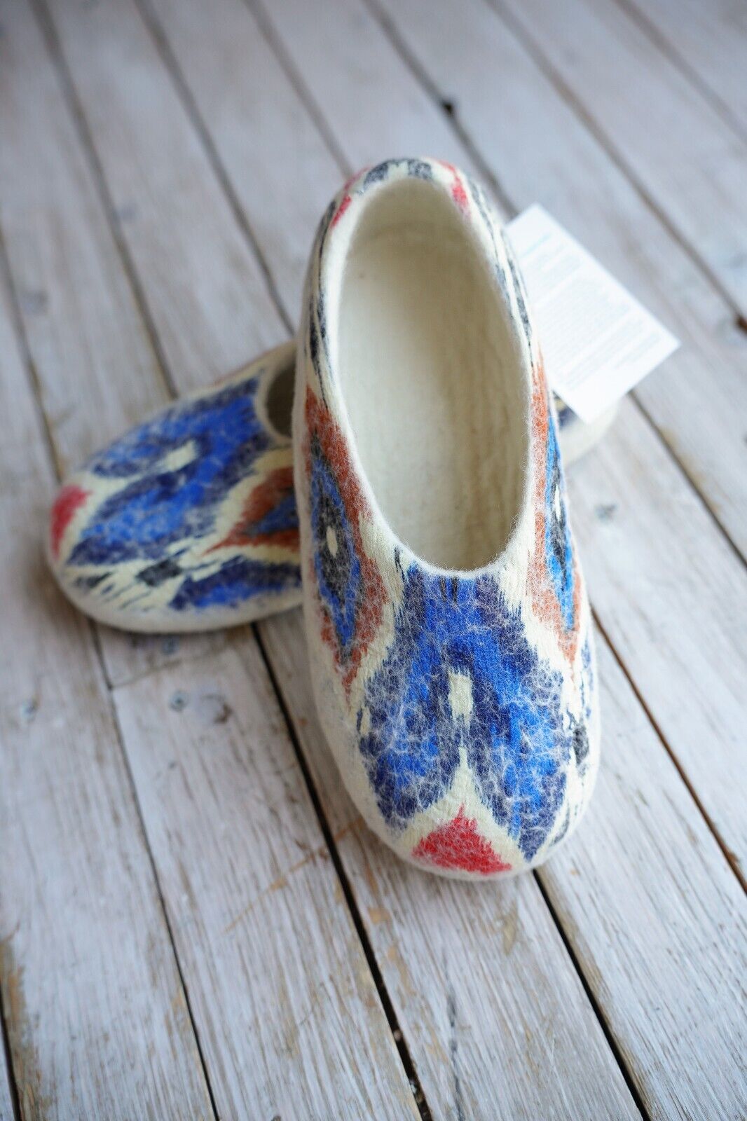 Ikat Blue Red