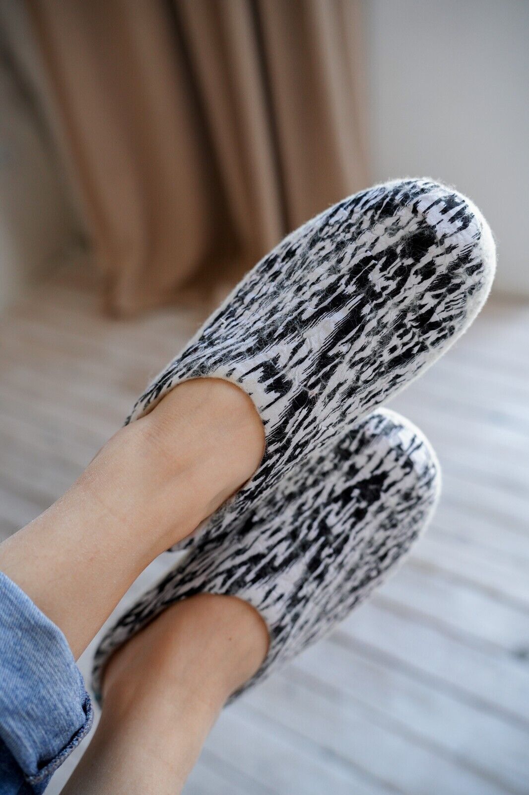 Ikat Black and White