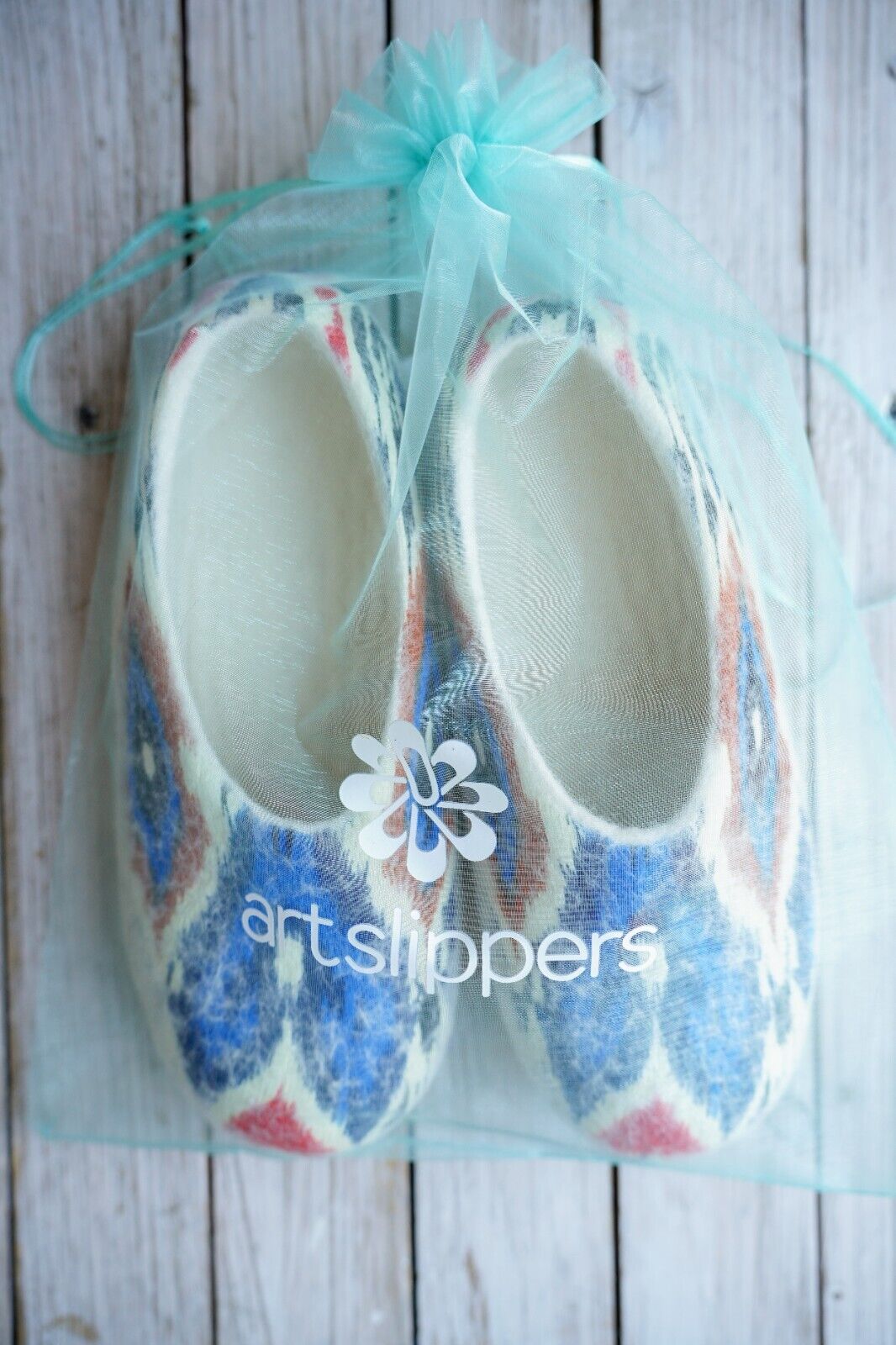 Ikat Blue Red