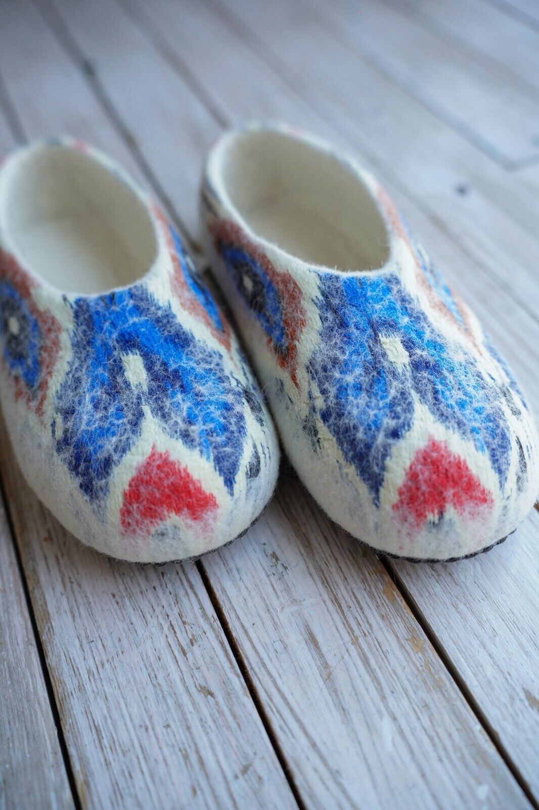 Ikat Blue Red